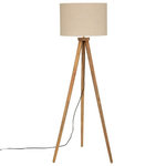ATMOSPHERA Lampadaire Trépied  Olga  150cm Beige Lin
