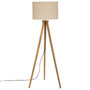 Voir la diapositive 1 : ATMOSPHERA Lampadaire Trépied  Olga  150cm Beige Lin
