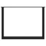 Voir la diapositive 5 : VIDAXL Pieds de table a manger forme de U 2 pcs noir 100x(72-73) cm