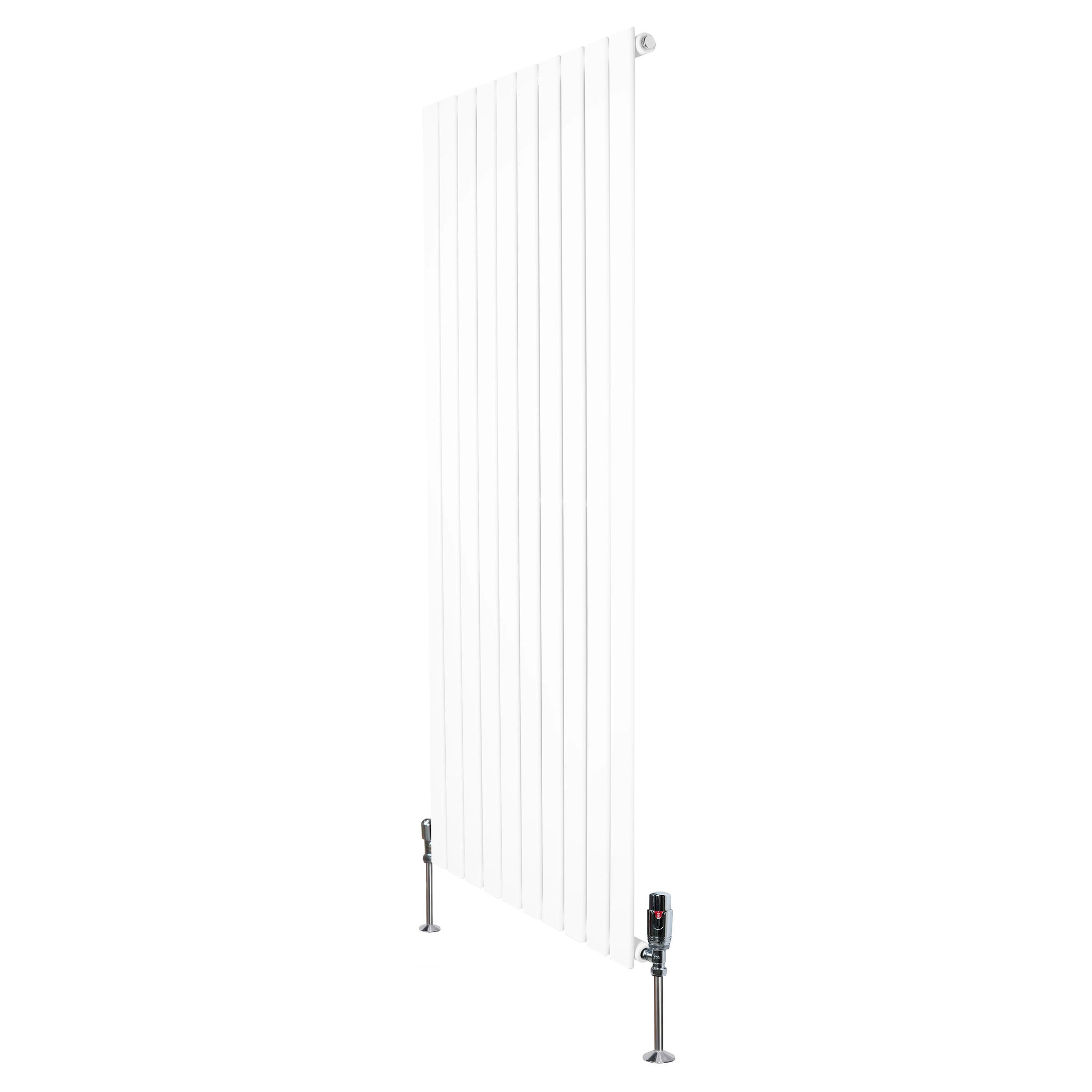 Voir la diapositive 1 : MONSTERSHOP Radiateur plat à 1 panneau & vannes - 1600 x 700 mm