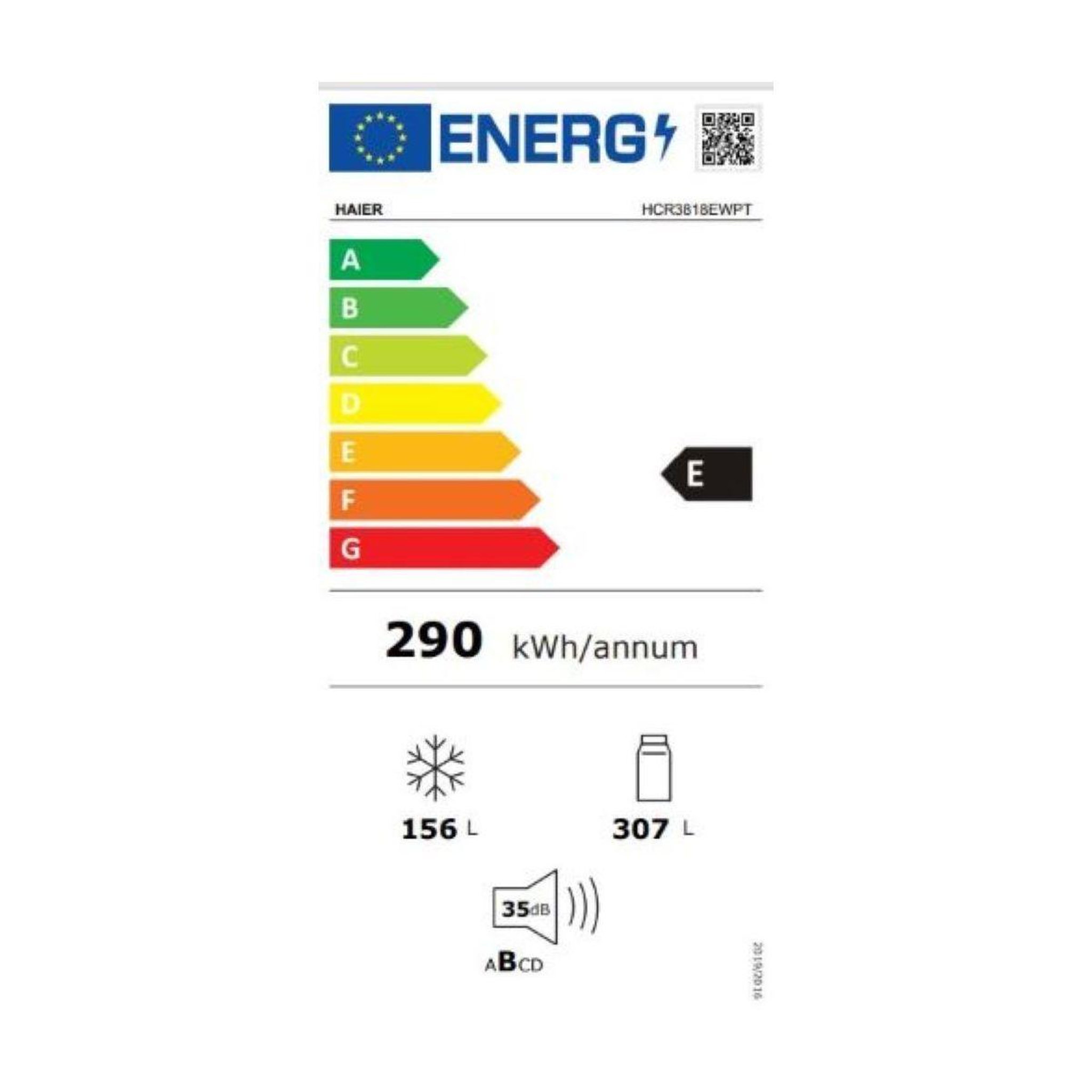 Voir la diapositive 6 : HAIER Réfrigérateur multi portes hcr3818ewpt