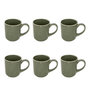 Voir la diapositive 1 : SECRET DE GOURMET Lot de 6 Mugs  Terre Inconnue  42cl Kaki