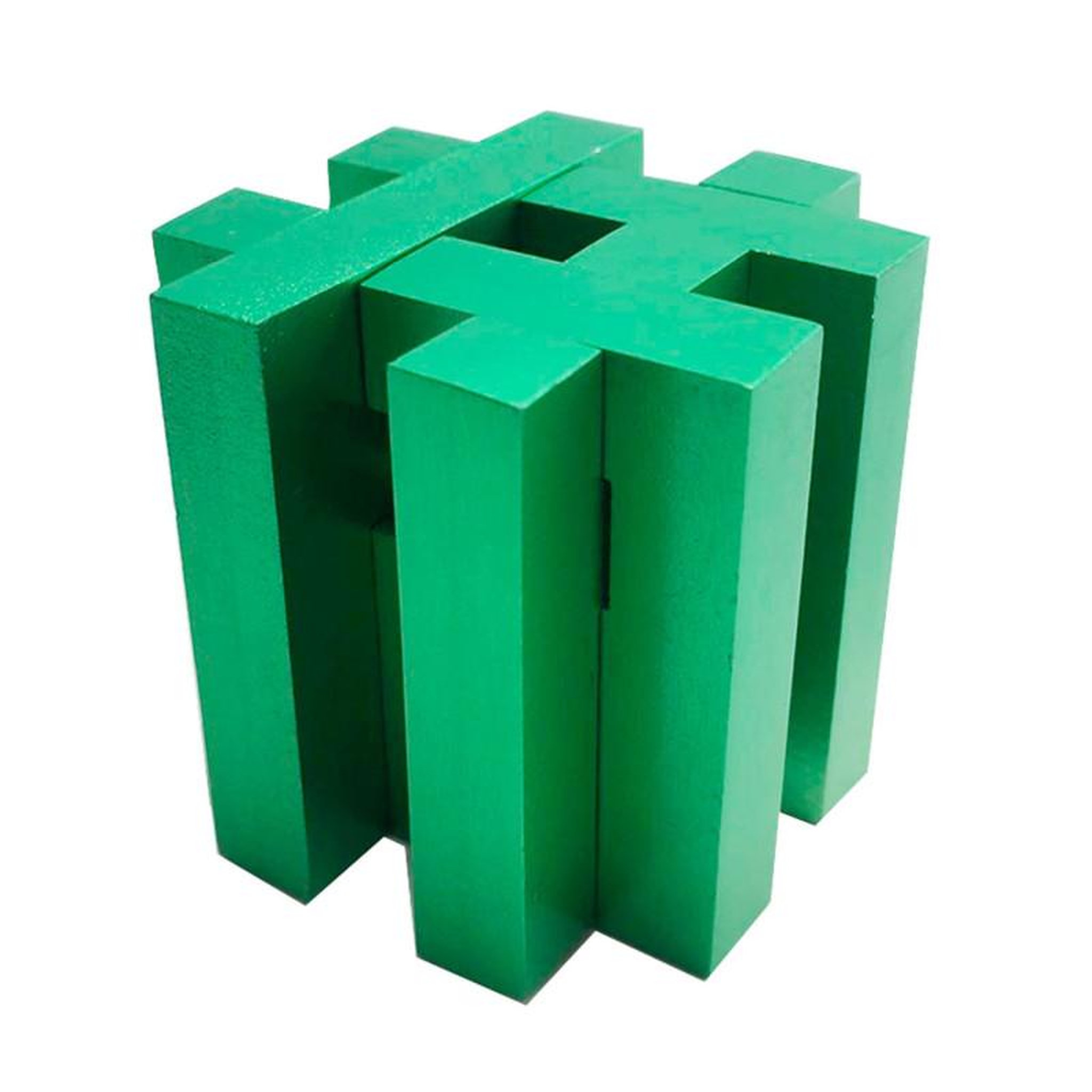 Voir la diapositive 4 : Eureka Toys EUREKA Brain Puzzle Metal in Tin - Hashtag **