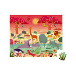 Juratoys-Janod Puzzle la rerserve animaliere - 54 pieces