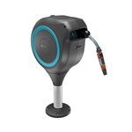 Gardena Dévidoir automatique pour terrasse RollUp M 20m - Bleu