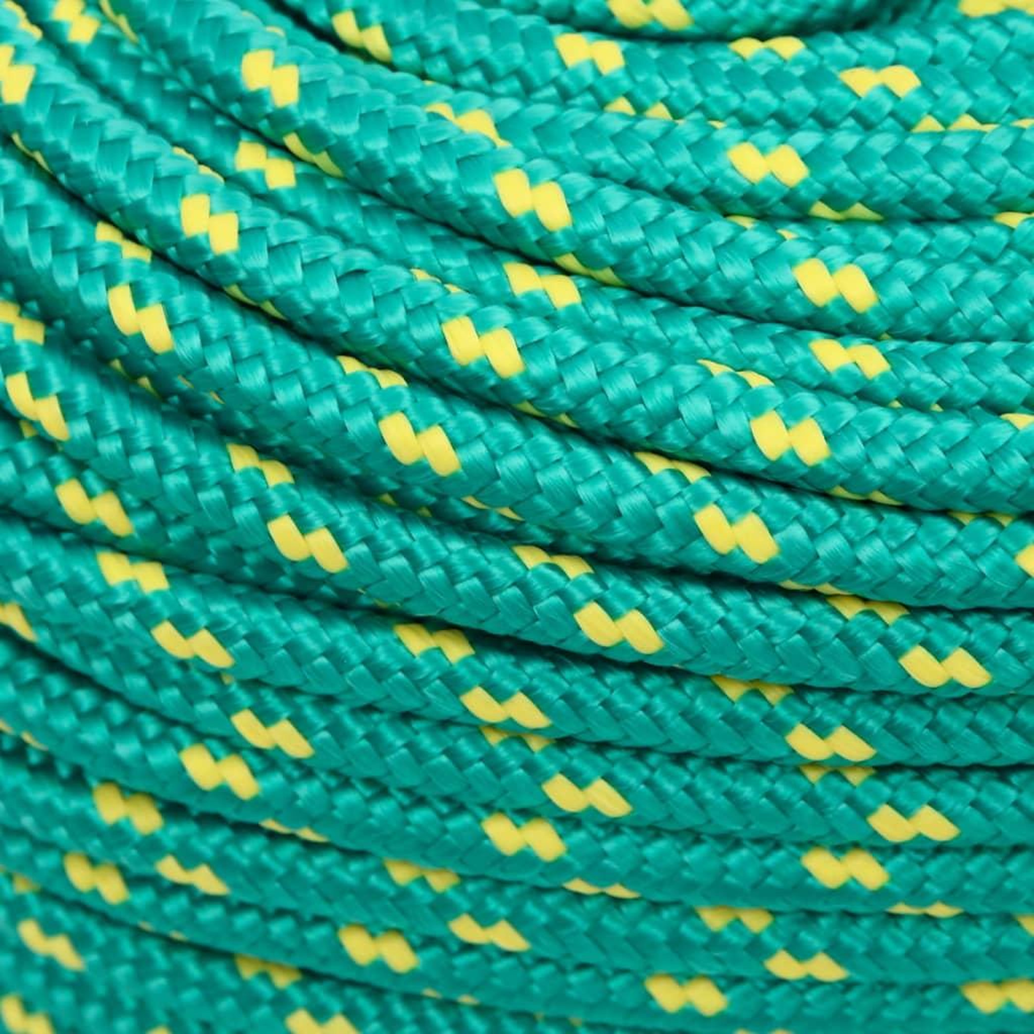 Voir la diapositive 4 : VIDAXL Corde de bateau Vert 8 mm 100 m Polypropylene