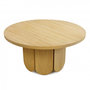 Voir la diapositive 1 : Paris Prix Table Basse Ronde Design  Soft  78cm Naturel