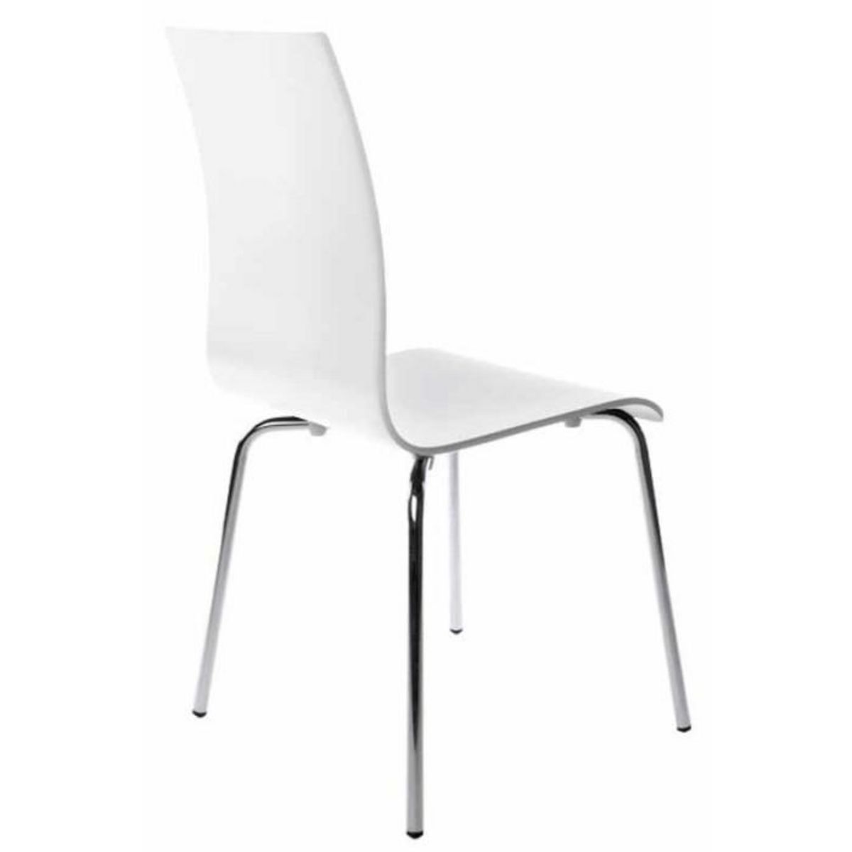 Paris Prix Chaise Design en Bois  Tina  88cm Blanc