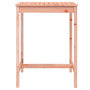 Voir la diapositive 4 : VIDAXL Table de jardin 82,5x82,5x110 cm bois massif de douglas