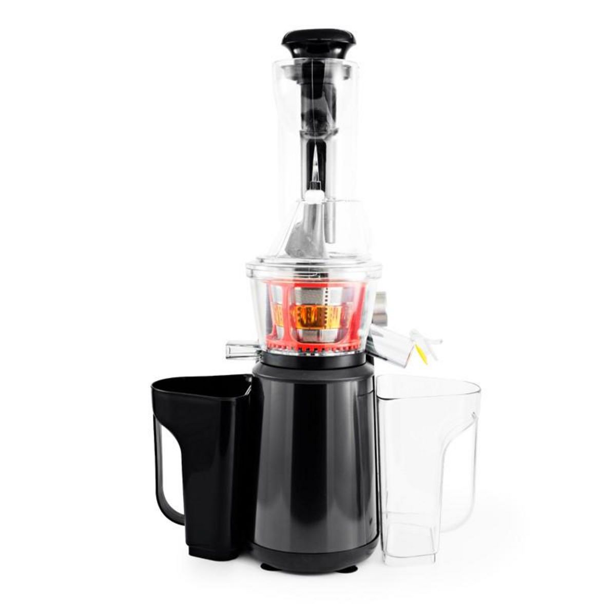 KITCHENCOOK Extracteur De Fruits Et Légumes à Pression Douce 3 Tamis Ultimate Noir Kitchencook