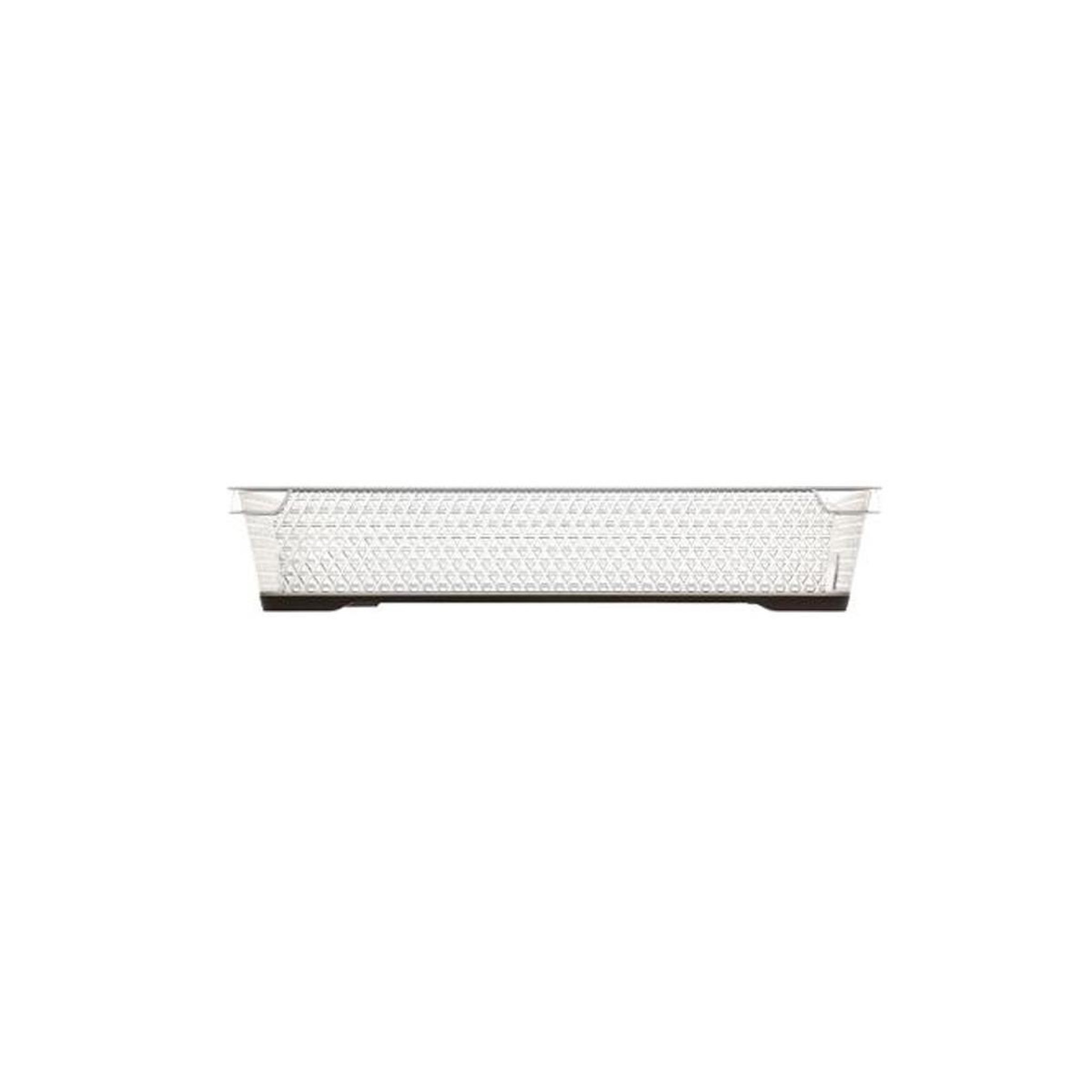 Voir la diapositive 2 : FIVE Bac de rangement en plastique  duo  6,7l taupe