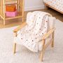 Voir la diapositive 3 : Atmosphera Kids Plaid Enfant Flanelle Cœur  Amour  75x100cm Multicolore