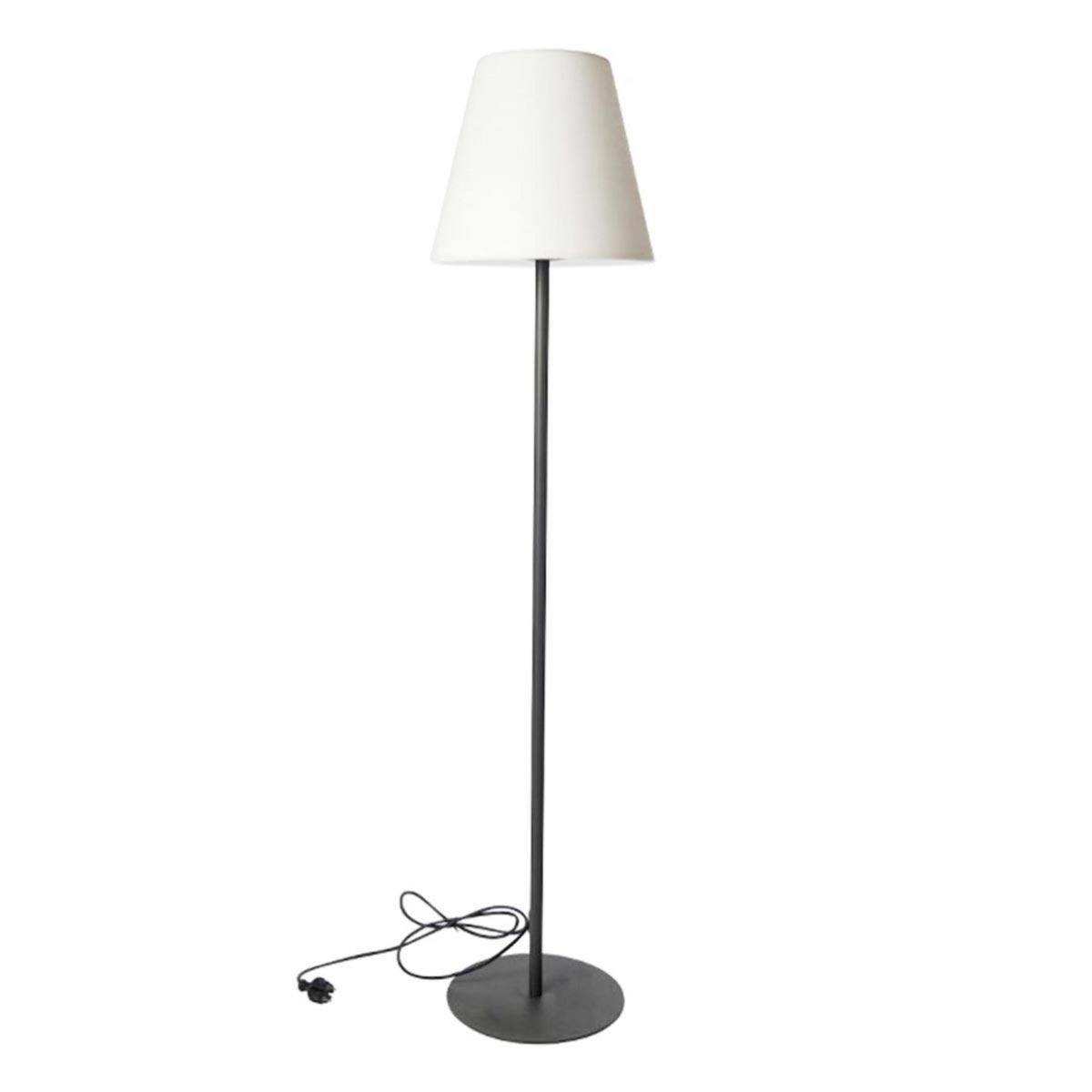 Lumisky Lampadaire ext filaire STANDY Blanc Polyéthylène H150CM