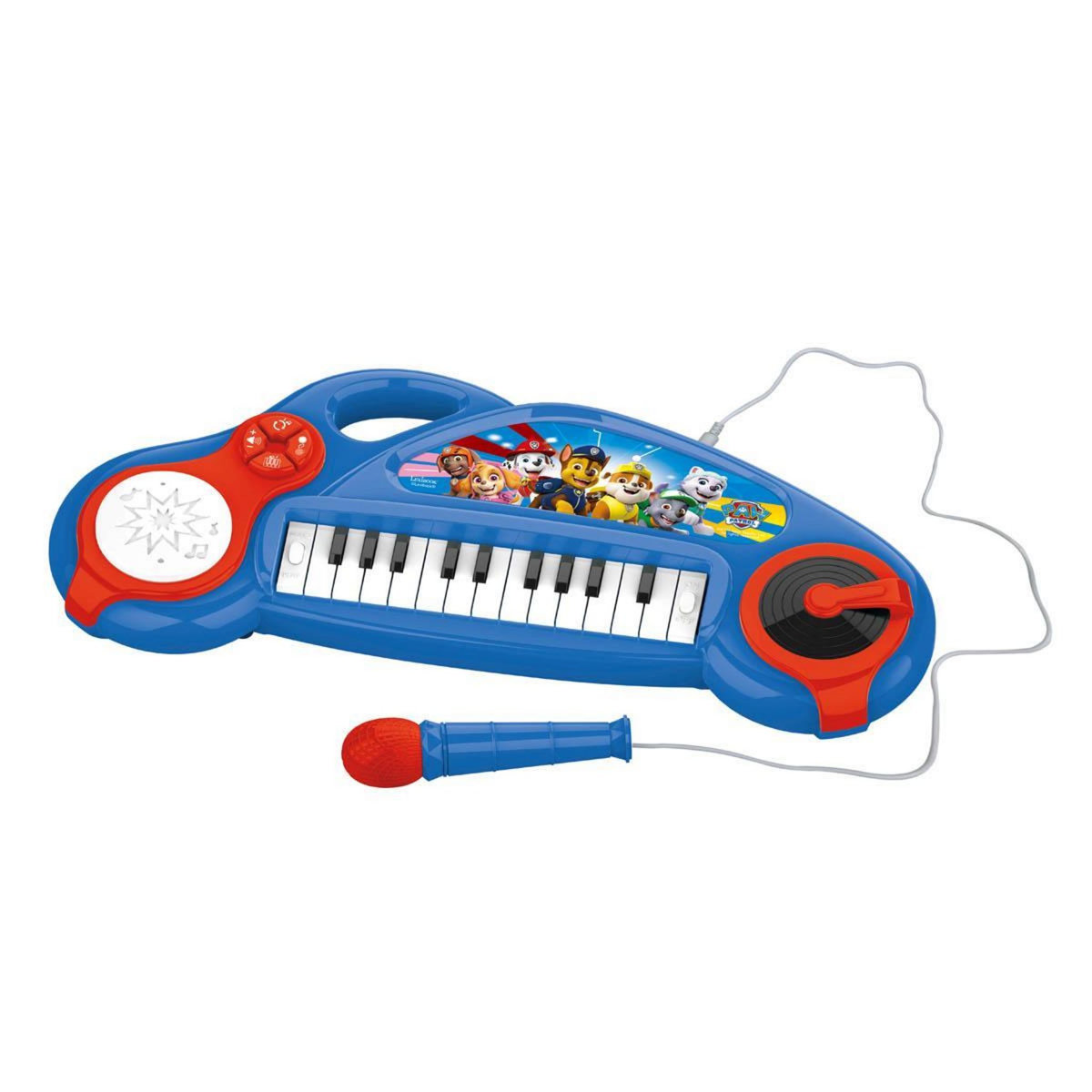 Lexibook Piano électronique La Pat Patrouille avec effets lumineux et microphone