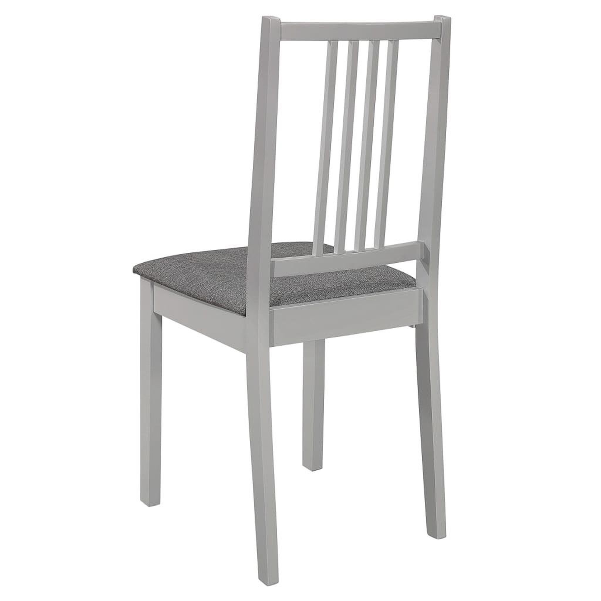 Voir la diapositive 5 : VIDAXL Chaises a manger avec coussins lot de 6 gris bois solide