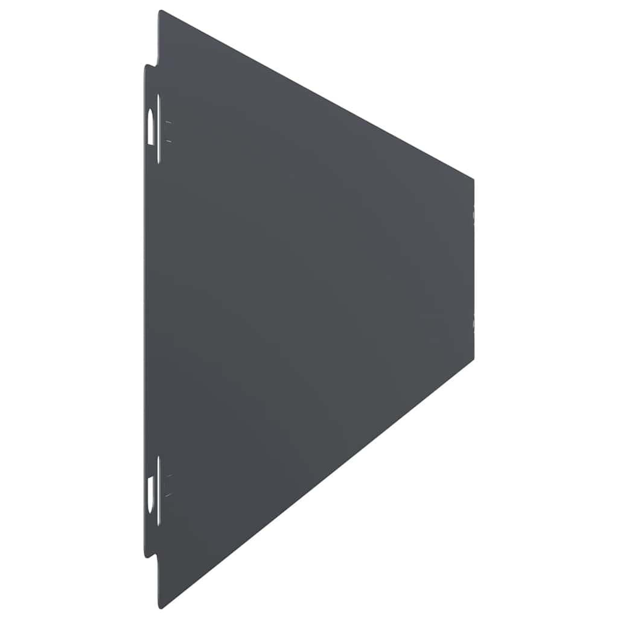Voir la diapositive 5 : VIDAXL Bordures pelouse 10pcs anthracite 15x103cm acier lamine a froid