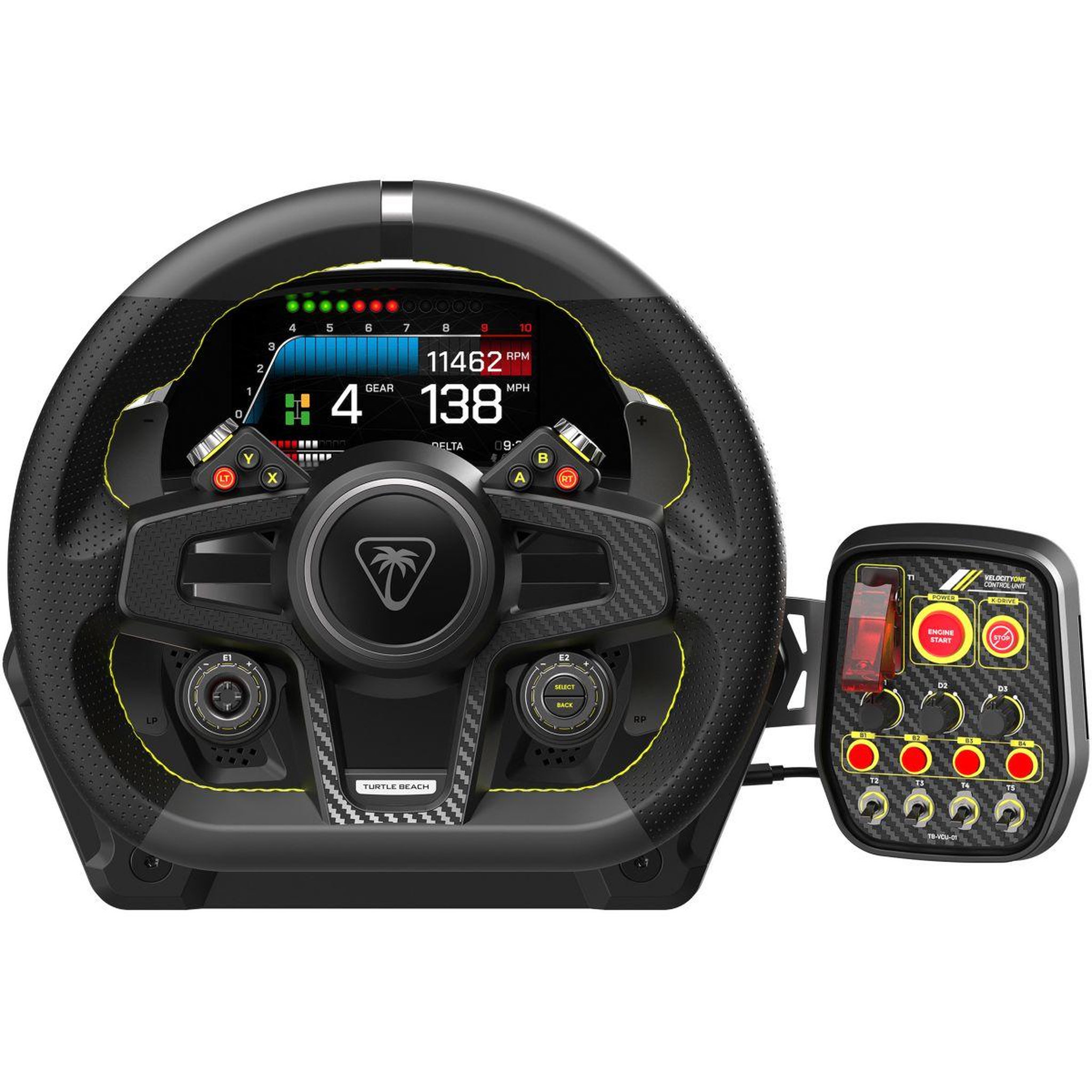 Voir la diapositive 3 : Turtle Beach Volant + Pédalier VelocityOne Race