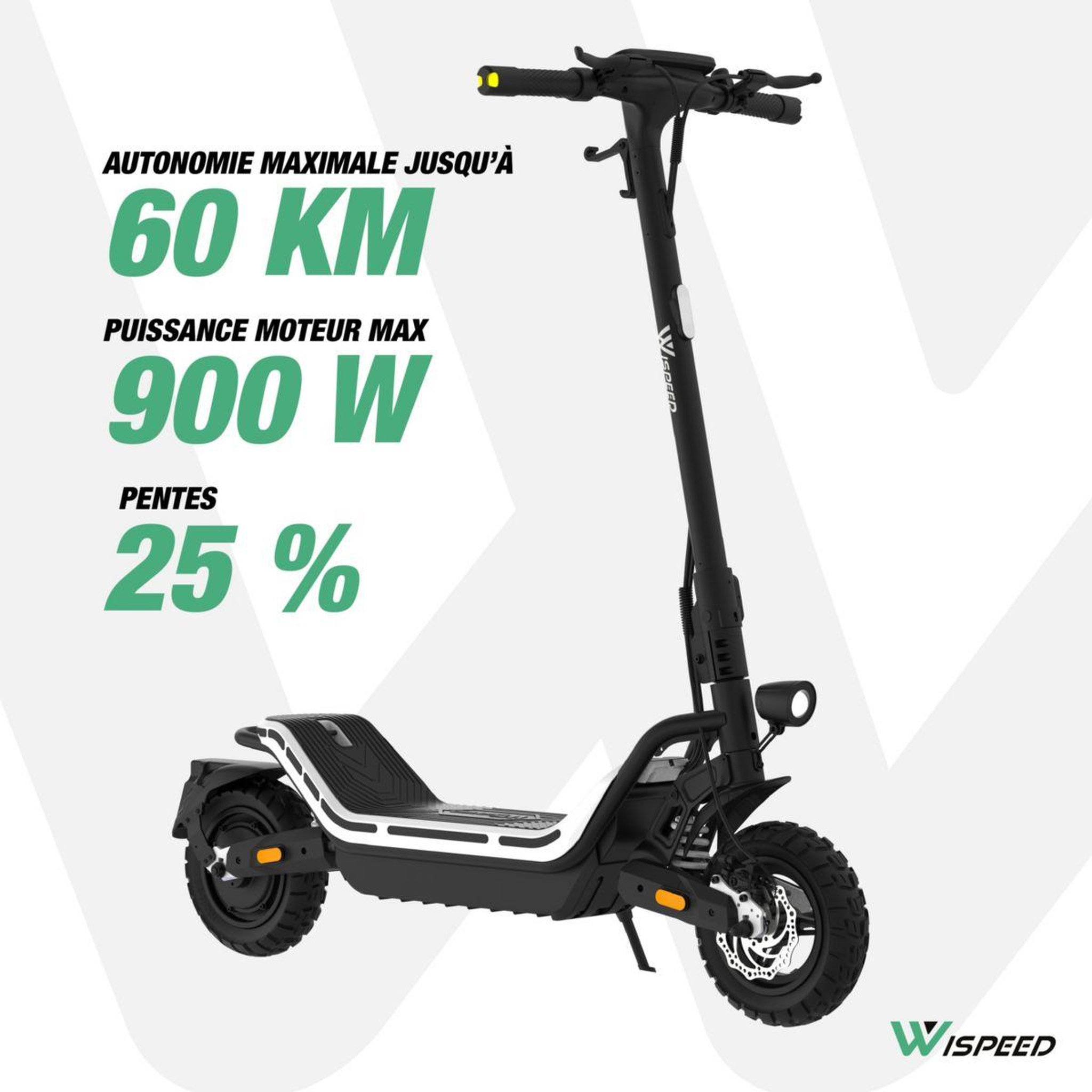 Voir la diapositive 3 : WISPEED Trottinette électrique SUVPILOT 480