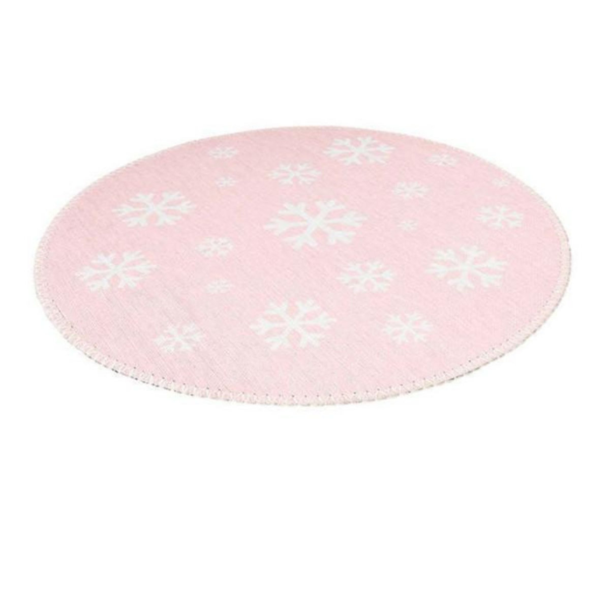 Paris Prix Tapis Rond Enfant Imprimé  Bambini VIII  160cm Rose