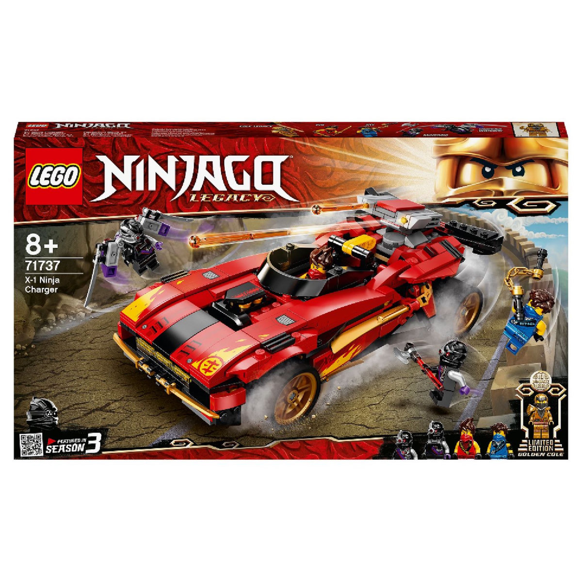 LEGO Ninjago 71737 - Le Chargeur Ninja X-1