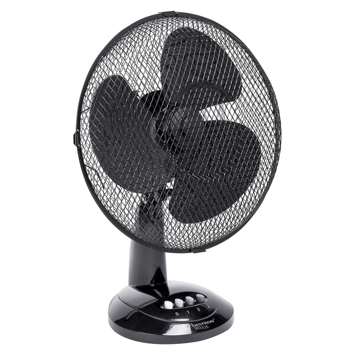 Bestron Ventilateur de table 27cm 30w noir - ddf27z