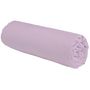 Voir la diapositive 2 : FUTURE HOME Drap housse en polycoton uni violet parme violet
