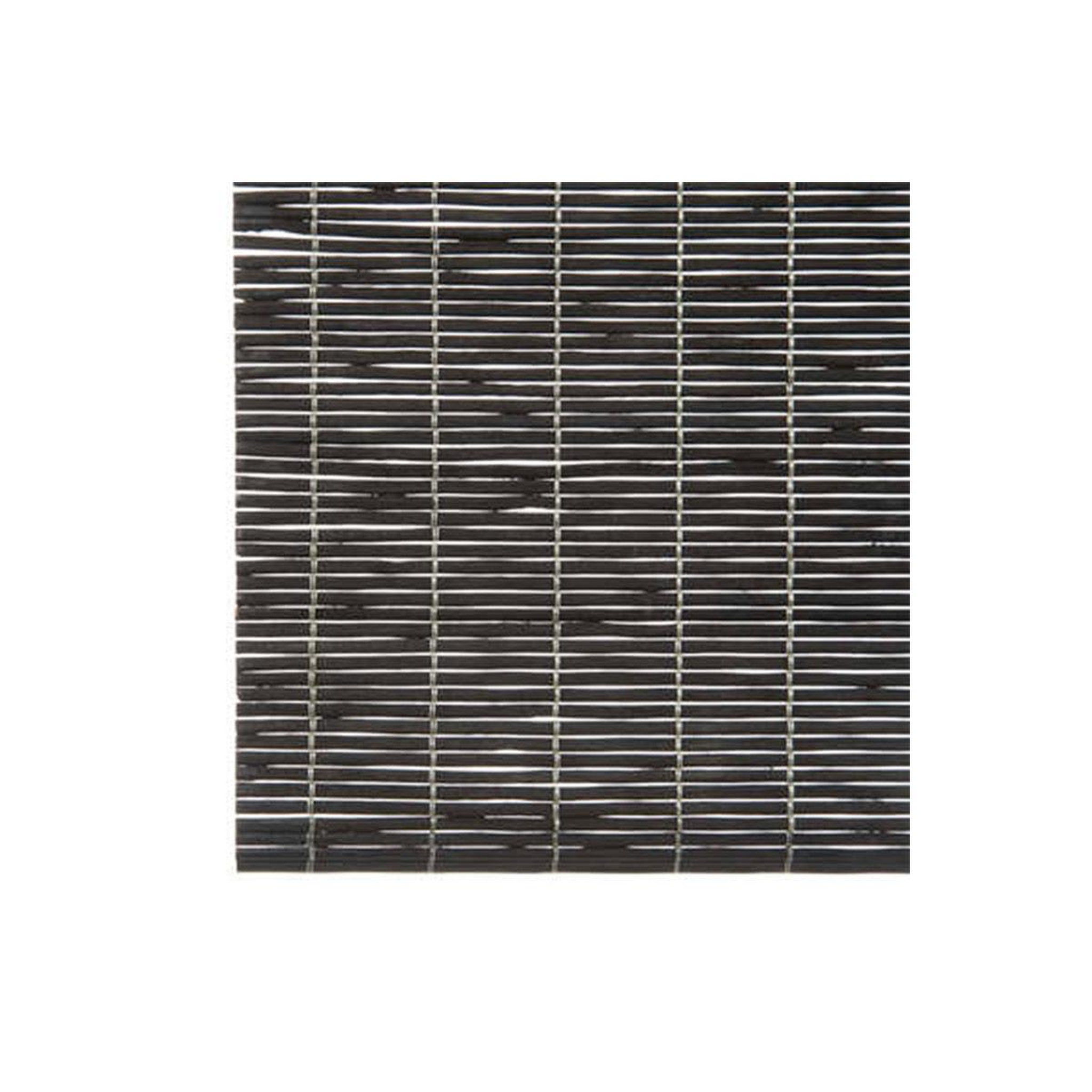 Voir la diapositive 2 : SECRET DE GOURMET Set de table  bambou  30x45cm noir