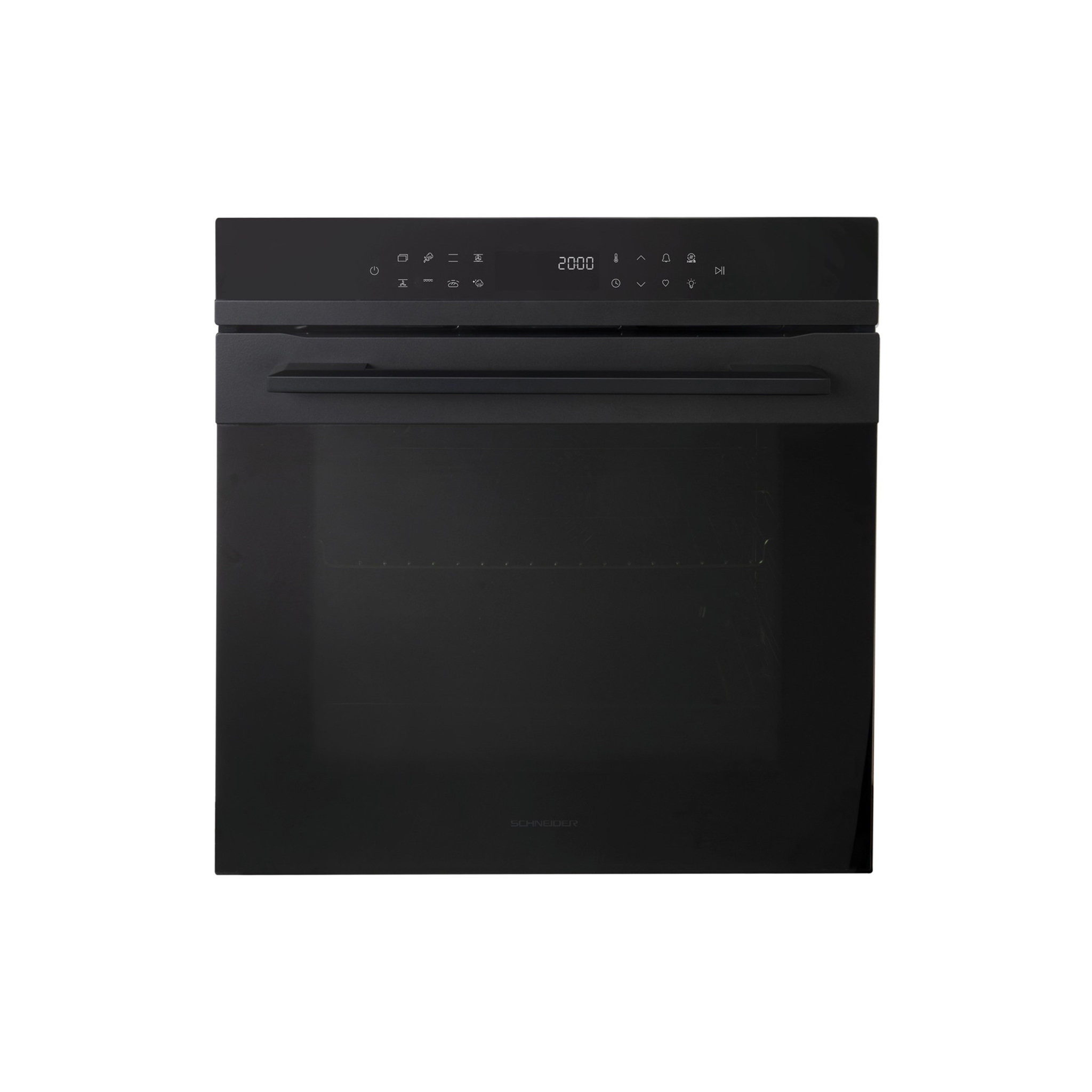 SCHNEIDER Four pyrolyse 81L 15 fonctions Noir - SCFP807S-BM