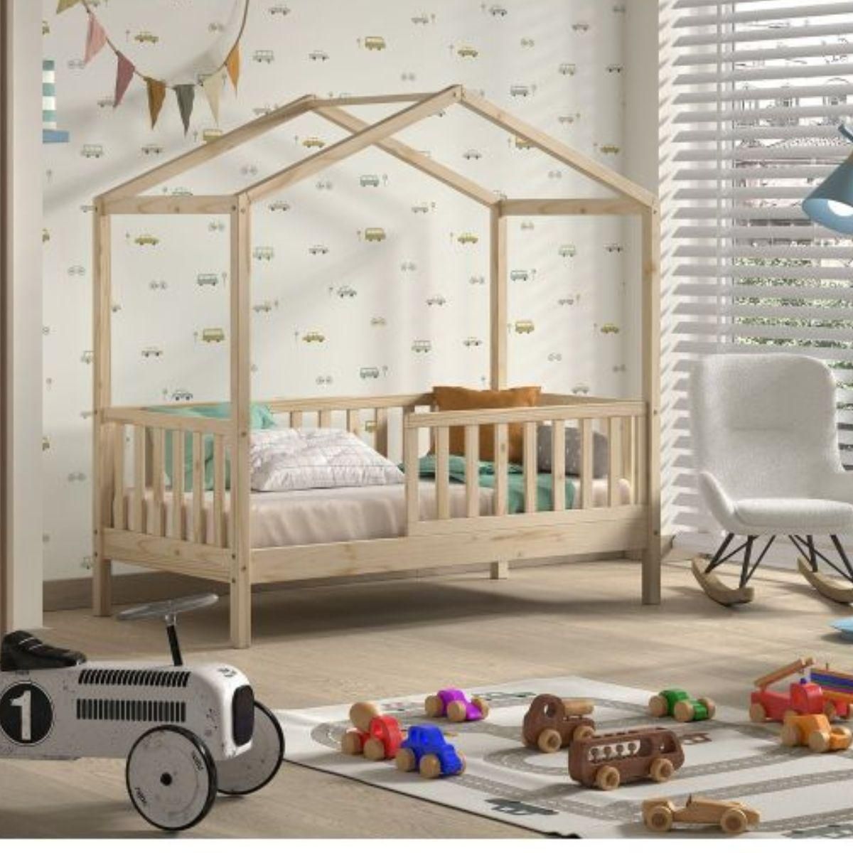 Vipack Lit Dallas 70x140 cm nature