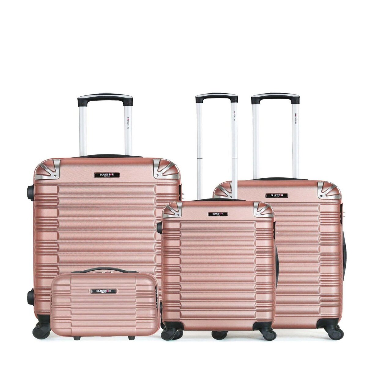 BLUESTAR BLUESTAR - Set de 4 Valises LIMA-C 75 cm 4 Roues