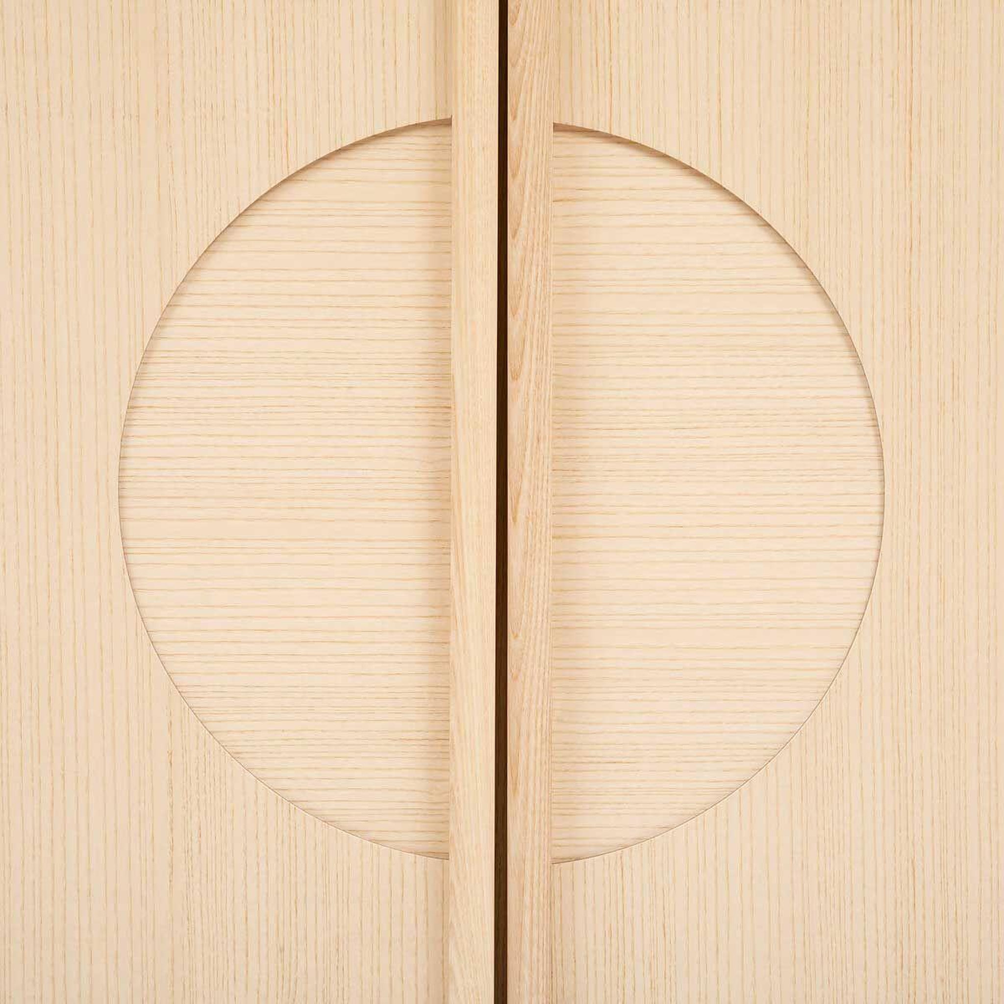 Voir la diapositive 3 : ATMOSPHERA Buffet 2 Portes  Arden  119cm Beige