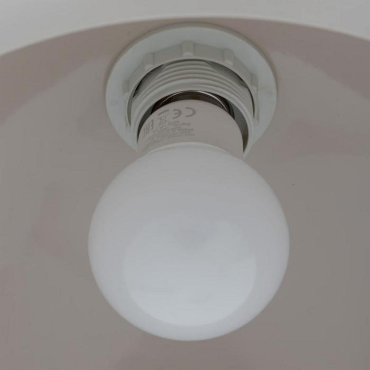 ATMOSPHERA Lampe Suspension Champignon  Savio  27cm Beige