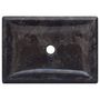 Voir la diapositive 5 : VIDAXL Lavabo Noir 50x35x10 cm Marbre