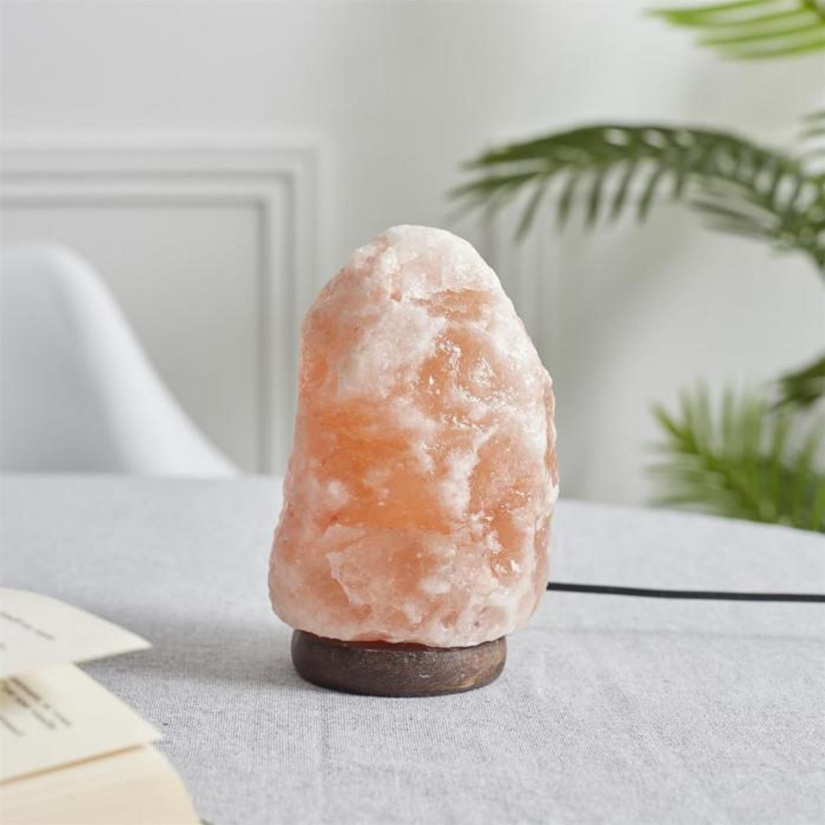 Paris Prix Lampe de Sel à Poser  Pierre  17cm Rose