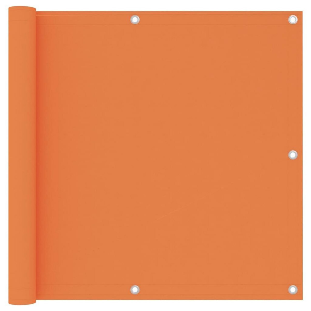 VIDAXL Ecran de balcon Orange 90x400 cm Tissu Oxford