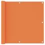 Voir la diapositive 1 : VIDAXL Ecran de balcon Orange 90x400 cm Tissu Oxford