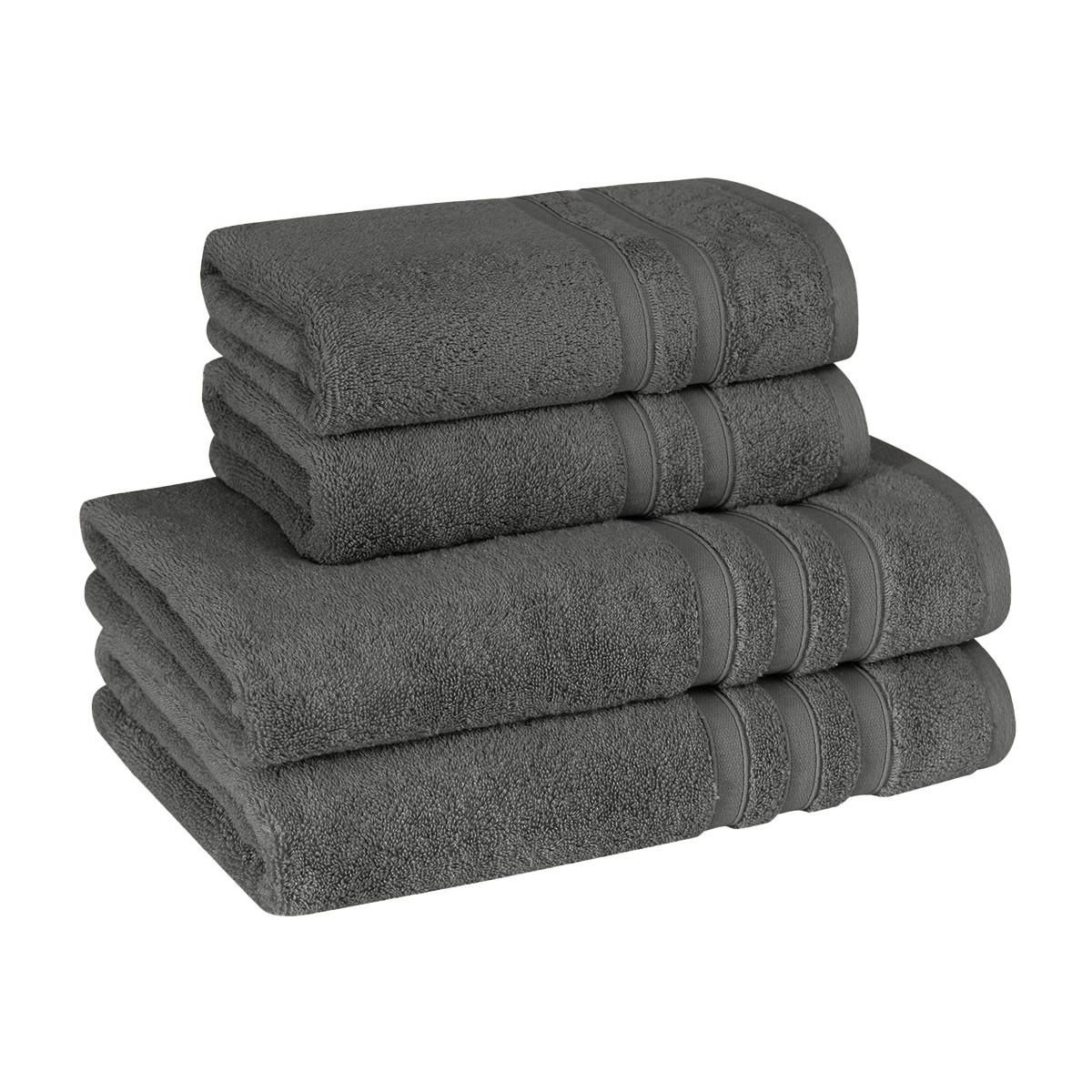 Sensei Maison Ensemble de bain 4 pièces 600 g/m² SENSILK