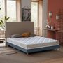 Voir la diapositive 2 : IDLITERIE Ensemble matelas 100% latex 3 zones PURE avec sommier - confort français