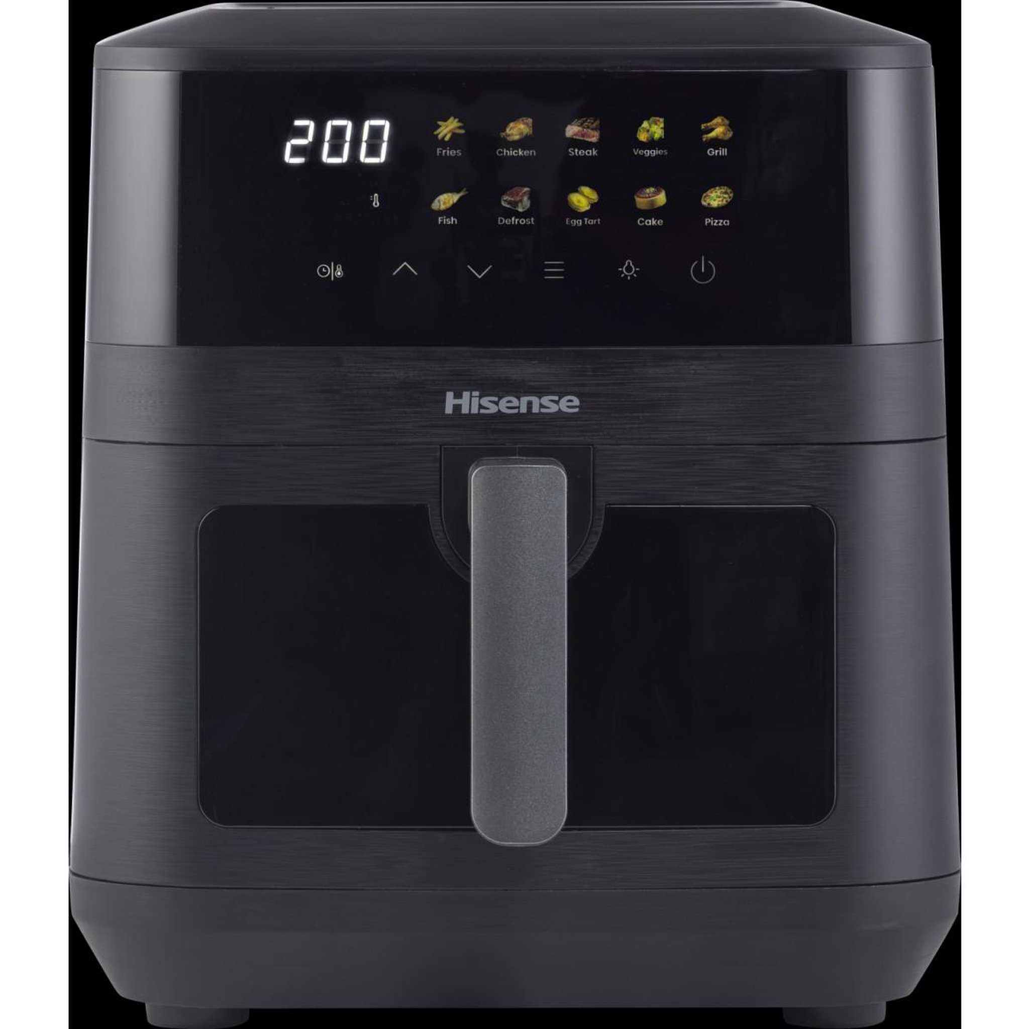 Voir la diapositive 2 : Hisense Friteuse à air Hisense HAF2100DCD 7,7L noire