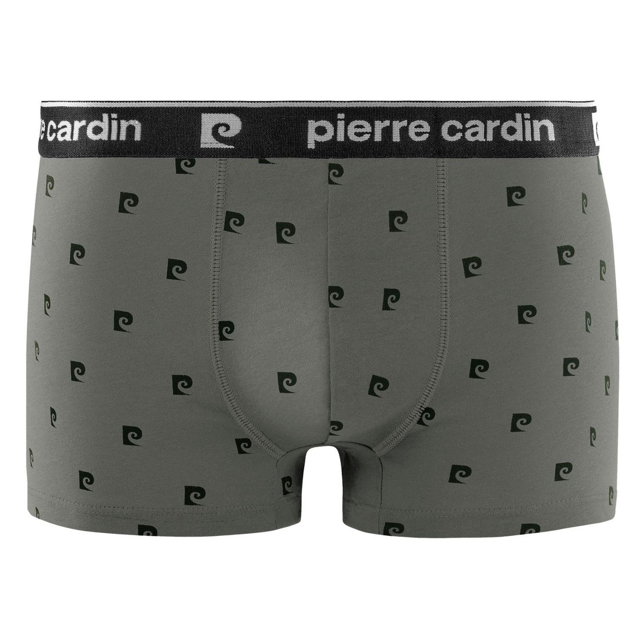 Voir la diapositive 4 : PIERRE CARDIN Lot de 3 boxers homme print