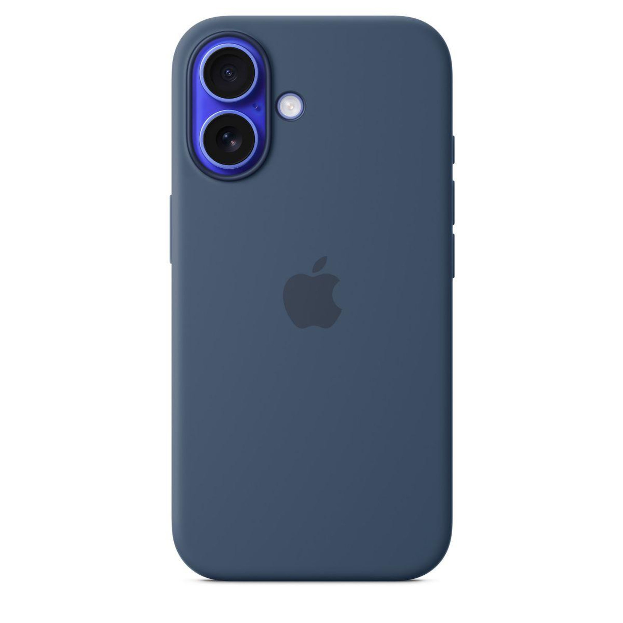 APPLE Coque iPhone 16 MagSafe denim silicone