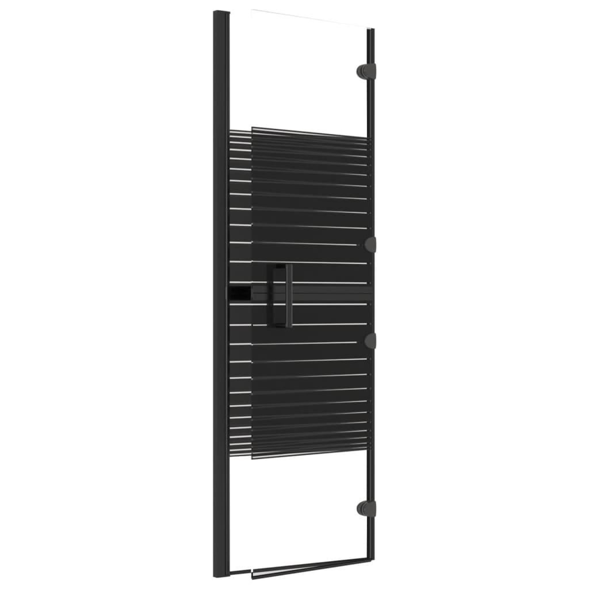 Voir la diapositive 5 : VIDAXL Cabine de douche pliable ESG 100x140 cm Noir