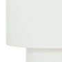 Voir la diapositive 2 : ATMOSPHERA Lampadaire en Tissu  Eira  115cm Blanc