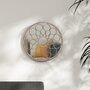 Voir la diapositive 1 : VIDAXL Miroir Sable 40x3 cm Fer pour utilisation a l'interieur
