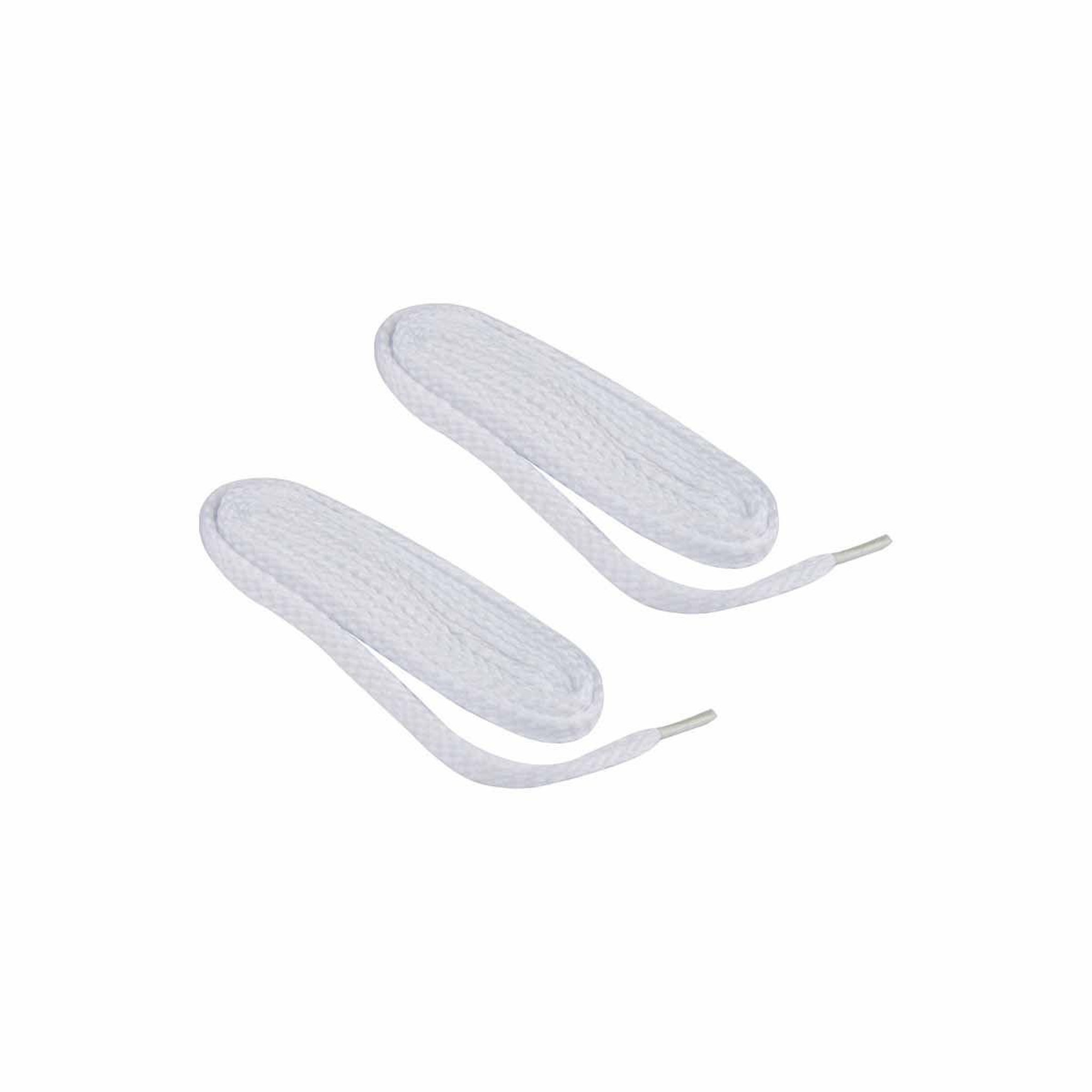 FLIPLESS Paire de lacets pour chaussures  plats  90cm blanc