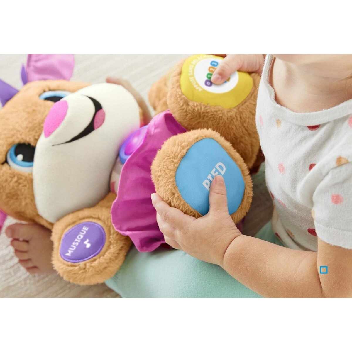 Fisher price Peluche Sis Eveil progressif