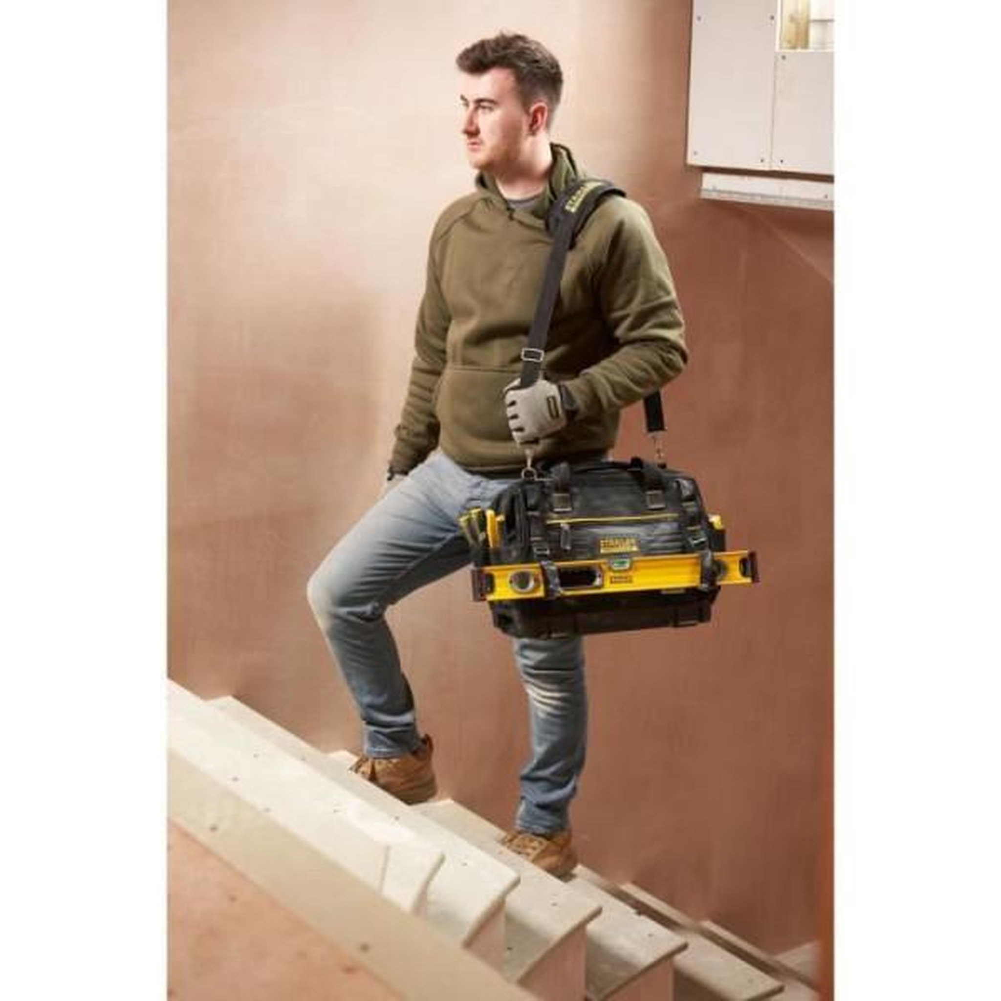 Voir la diapositive 3 : Stanley Sac a outils pro-stack™ - stanley fatmax - fmst17627-1 - 45 cm - charge 25 kg