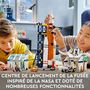 Voir la diapositive 3 : LEGO City 60351 La Base De Lancement De La Fusée, Module Spatial, Jouet Inspiré de la NASA avec Planet Rover, Observatoire et 7 Minifigures Astronautes