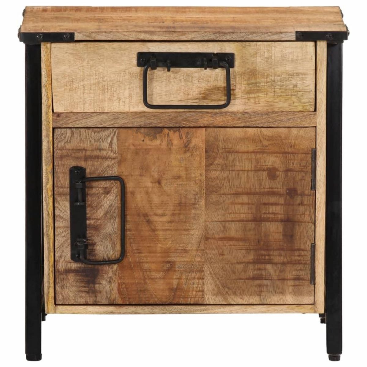 VIDAXL Table de chevet 40x30x42 cm bois de manguier massif