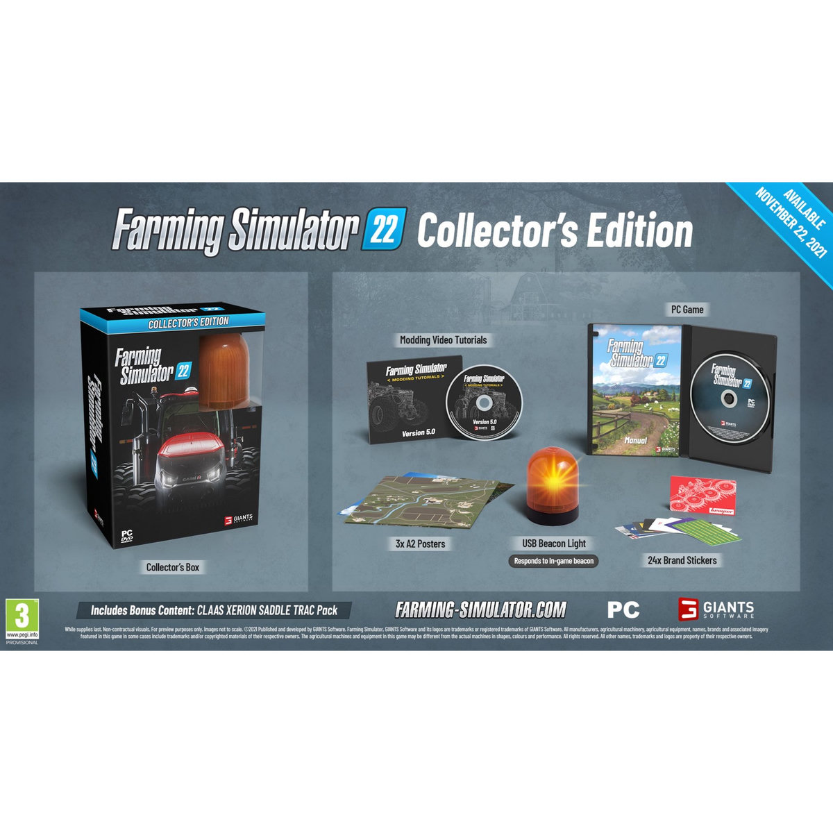 Farming Simulator 22 Edition Collector PC